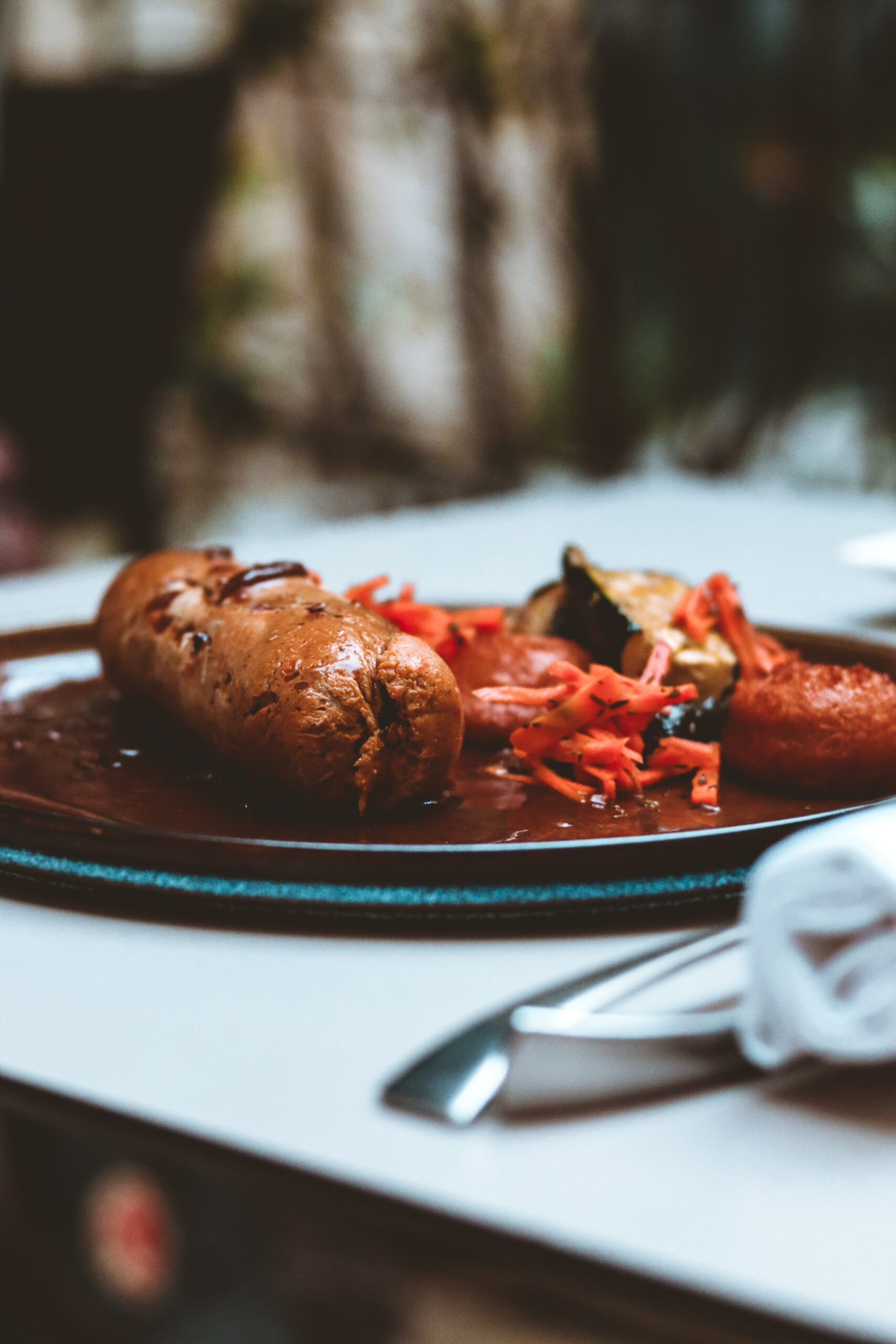 Ballotine de poulet farci