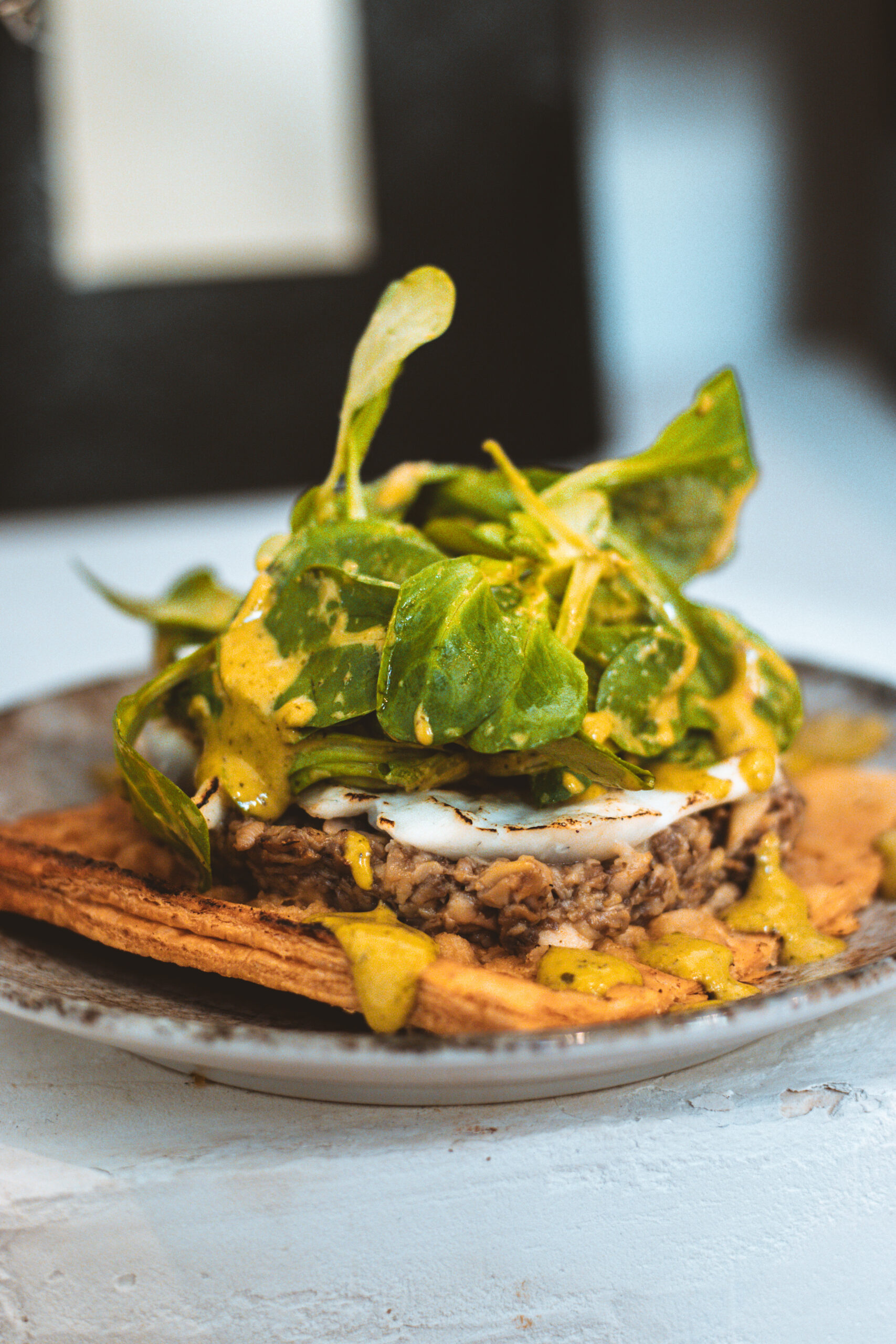 Tarte fine aux champignons